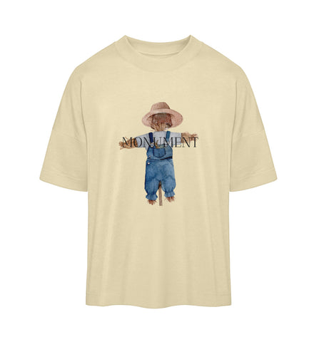 MONUMENT MASCOT CREME T-SHIRT